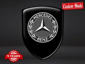 Mercedes Personalisierte Autosticker Stern Exklusiv Minimal